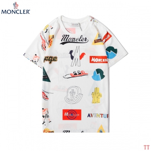 Moncler T-Shirts Short Sleeved For Men #773327 $27.00 USD, Wholesale Replica Moncler T-Shirts