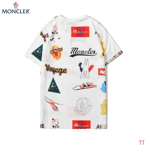 Replica Moncler T-Shirts Short Sleeved For Men #773327 $27.00 USD for Wholesale