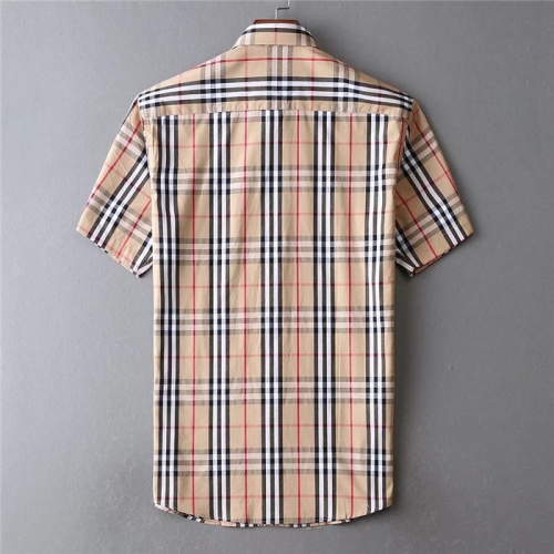 Replica Burberry Shirts Short Sleeved For Men #773413 $36.00 USD for Wholesale