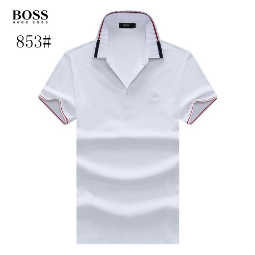 Boss T-Shirts Short Sleeved For Men #773607 $27.00 USD, Wholesale Replica Boss T-Shirts