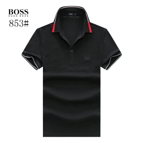 Boss T-Shirts Short Sleeved For Men #773609 $27.00 USD, Wholesale Replica Boss T-Shirts