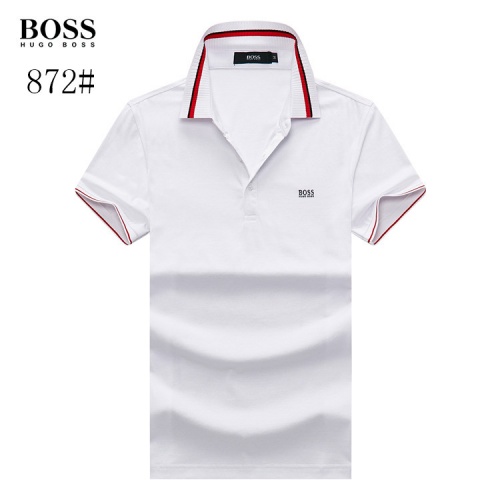 Boss T-Shirts Short Sleeved For Men #773613 $27.00 USD, Wholesale Replica Boss T-Shirts