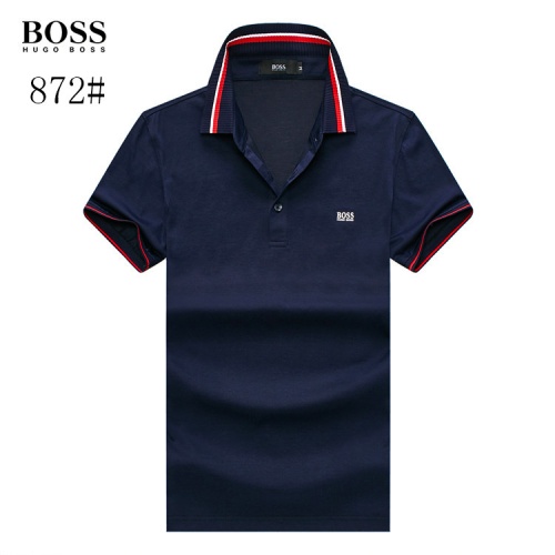 Boss T-Shirts Short Sleeved For Men #773614 $27.00 USD, Wholesale Replica Boss T-Shirts