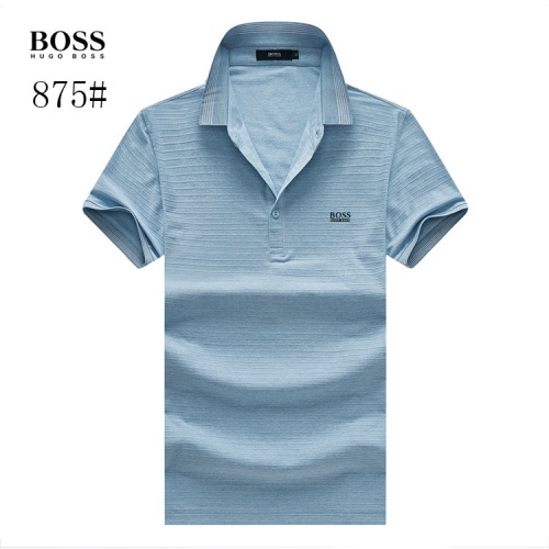 Boss T-Shirts Short Sleeved For Men #773618 $27.00 USD, Wholesale Replica Boss T-Shirts