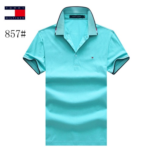 Tommy Hilfiger TH T-Shirts Short Sleeved For Men #773627 $27.00 USD, Wholesale Replica Tommy Hilfiger TH T-Shirts