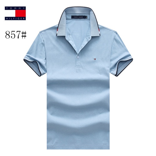 Tommy Hilfiger TH T-Shirts Short Sleeved For Men #773628 $27.00 USD, Wholesale Replica Tommy Hilfiger TH T-Shirts