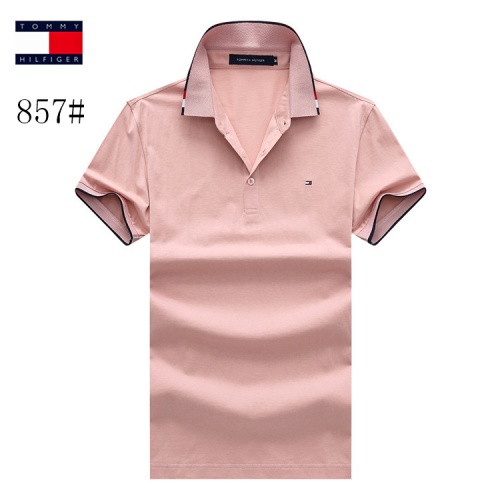 Tommy Hilfiger TH T-Shirts Short Sleeved For Men #773629 $27.00 USD, Wholesale Replica Tommy Hilfiger TH T-Shirts
