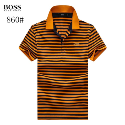 Boss T-Shirts Short Sleeved For Men #773666 $29.00 USD, Wholesale Replica Boss T-Shirts