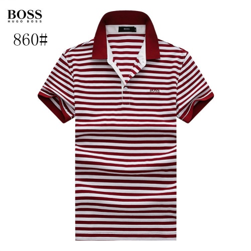 Boss T-Shirts Short Sleeved For Men #773667 $29.00 USD, Wholesale Replica Boss T-Shirts