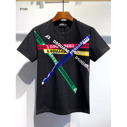 Dsquared T-Shirts Short Sleeved For Men #773947 $25.00 USD, Wholesale Replica Dsquared T-Shirts