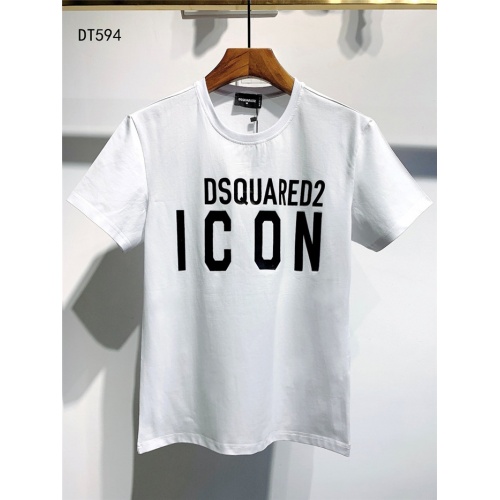 Dsquared T-Shirts Short Sleeved For Men #773959 $25.00 USD, Wholesale Replica Dsquared T-Shirts