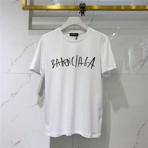 Balenciaga T-Shirts Short Sleeved For Men #774256 $41.00 USD, Wholesale Replica Balenciaga T-Shirts