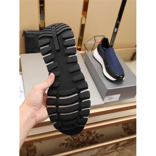Replica Prada Casual Shoes For Men #774396 $85.00 USD for Wholesale
