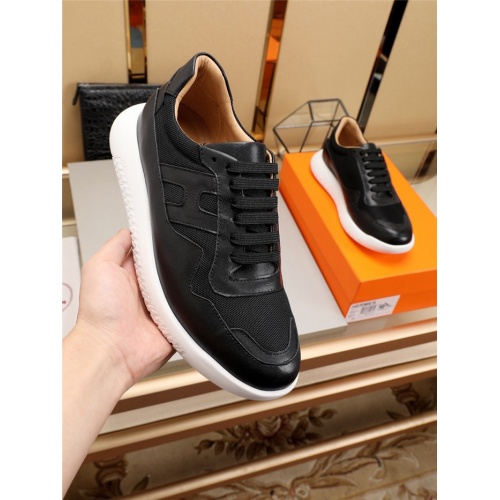 Replica Hermes Casual Shoes For Men #774410 $88.00 USD for Wholesale