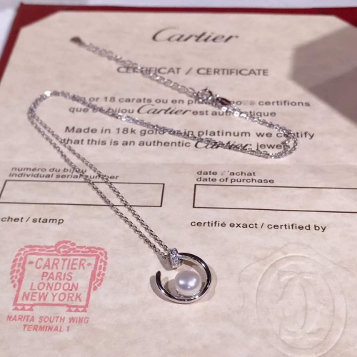 Cartier Necklaces #774426 $40.00 USD, Wholesale Replica Cartier Necklaces