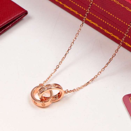 Cartier Necklaces #774427 $42.00 USD, Wholesale Replica Cartier Necklaces