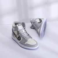 $130.00 USD Air Jordan 1 & Christian Dior High Tops Shoes For Men #766701