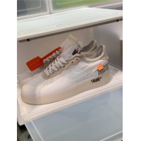 $99.00 USD Nike Air Force 1 & OFF-WHITE For Men #770102