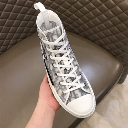 Replica Christian Dior High Tops Shoes For Men #775034 $80.00 USD for Wholesale