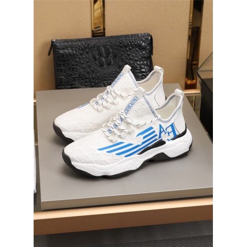Replica Armani Casual Shoes For Men #775149 $82.00 USD for Wholesale