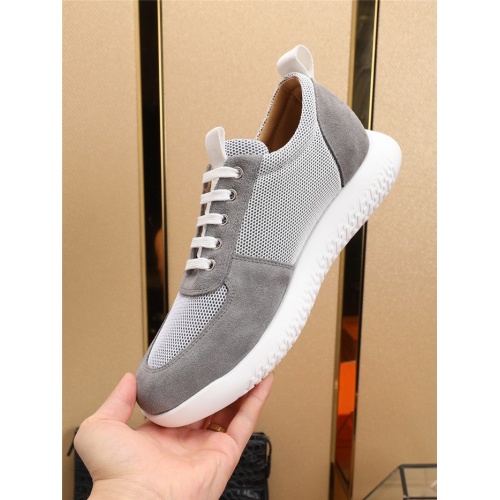 Replica Hermes Casual Shoes For Men #775172 $88.00 USD for Wholesale