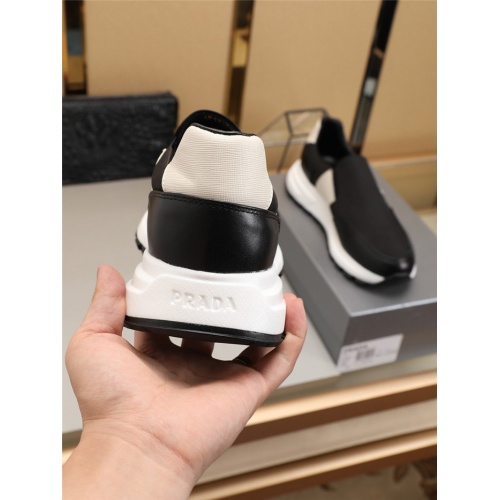 Replica Prada Casual Shoes For Men #775177 $85.00 USD for Wholesale