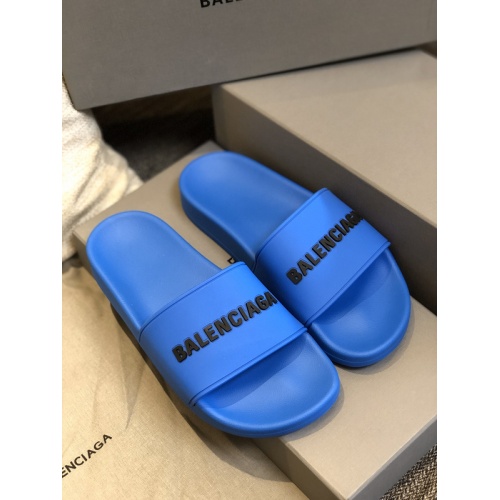 Replica Balenciaga Slippers For Men #775213 $44.00 USD for Wholesale