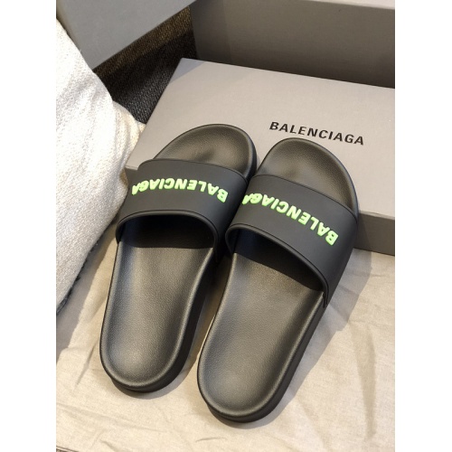 Replica Balenciaga Slippers For Men #775218 $44.00 USD for Wholesale