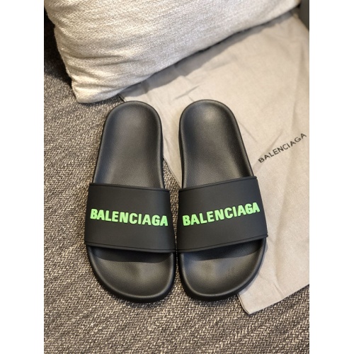 Replica Balenciaga Slippers For Men #775218 $44.00 USD for Wholesale