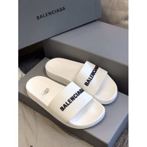 Replica Balenciaga Slippers For Men #775223 $44.00 USD for Wholesale
