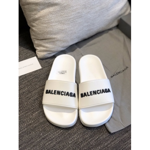 Replica Balenciaga Slippers For Men #775223 $44.00 USD for Wholesale
