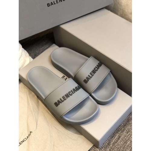 Replica Balenciaga Slippers For Men #775225 $44.00 USD for Wholesale