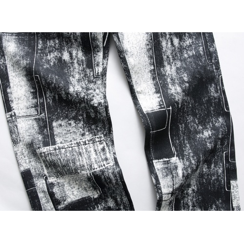 Replica Balmain Jeans For Men #775227 $48.00 USD for Wholesale