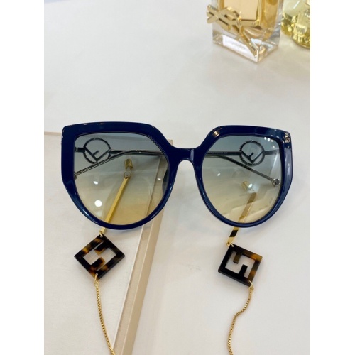 Replica Fendi AAA Quality Sunglasses #775869 $65.00 USD for Wholesale