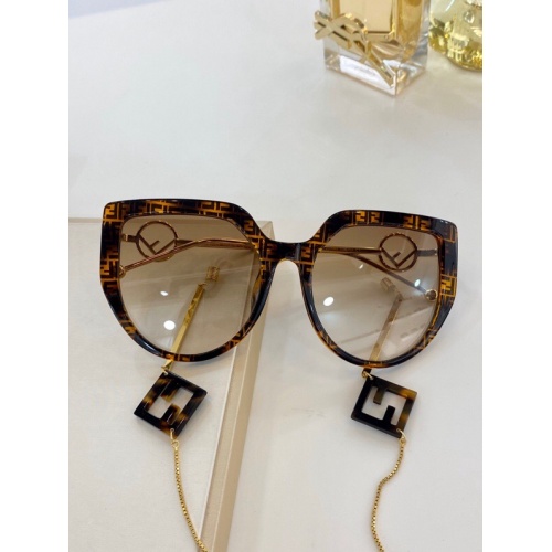 Replica Fendi AAA Quality Sunglasses #775871 $65.00 USD for Wholesale