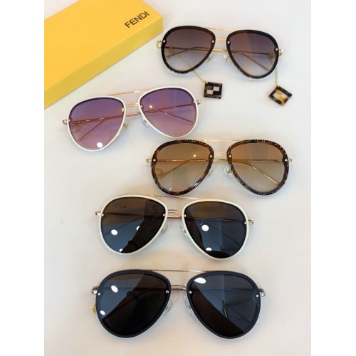 Replica Fendi AAA Quality Sunglasses #775886 $65.00 USD for Wholesale