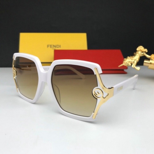 Fendi AAA Quality Sunglasses #776059 $61.00 USD, Wholesale Replica Fendi AAA Quality Sunglasses