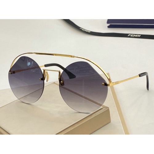 Fendi AAA Quality Sunglasses #776063 $61.00 USD, Wholesale Replica Fendi AAA Quality Sunglasses