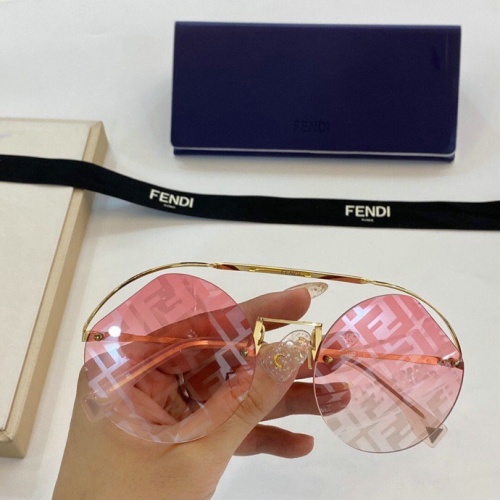 Replica Fendi AAA Quality Sunglasses #776065 $61.00 USD for Wholesale