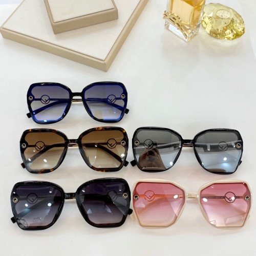 Replica Fendi AAA Quality Sunglasses #776074 $61.00 USD for Wholesale