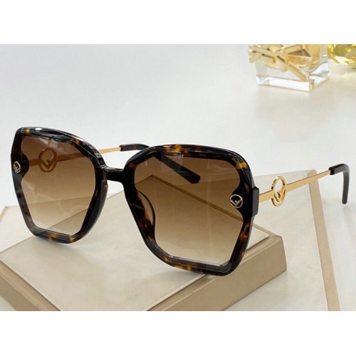 Fendi AAA Quality Sunglasses #776075 $61.00 USD, Wholesale Replica Fendi AAA Quality Sunglasses