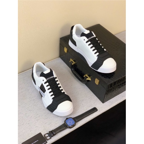 Replica Dolce & Gabbana D&G Casual Shoes For Men #776377 $80.00 USD for Wholesale