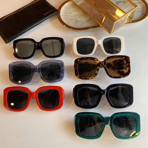 Replica Balenciaga AAA Quality Sunglasses #776776 $52.00 USD for Wholesale