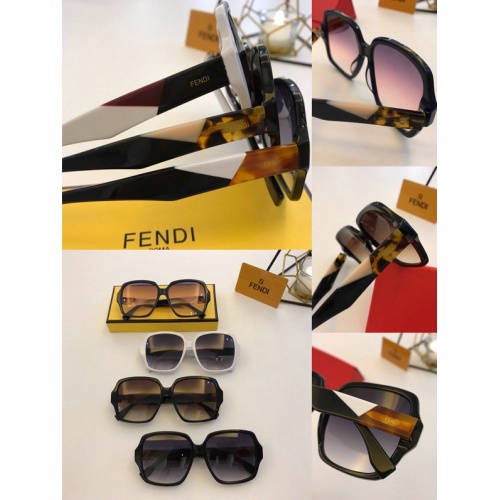 Replica Fendi AAA Quality Sunglasses #776817 $52.00 USD for Wholesale