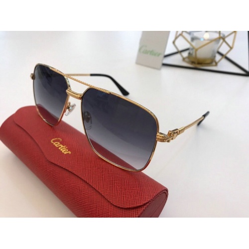 Cartier AAA Quality Sunglasses #777192 $49.00 USD, Wholesale Replica Cartier AAA Quality Sunglassess