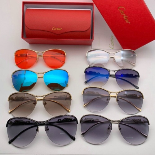 Replica Cartier AAA Quality Sunglasses #777201 $49.00 USD for Wholesale