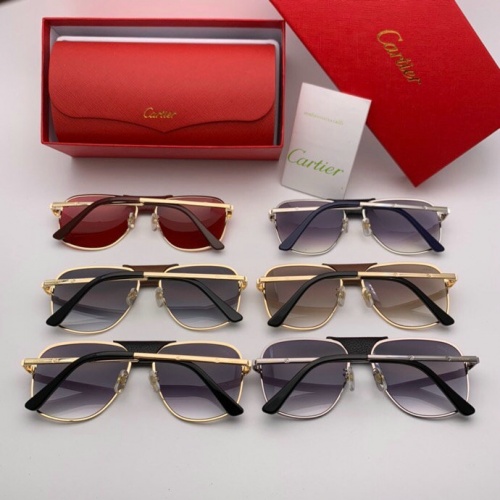 Replica Cartier AAA Quality Sunglasses #777223 $49.00 USD for Wholesale