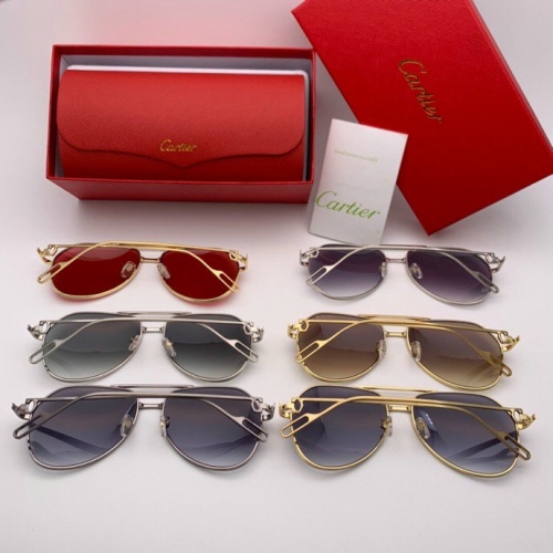 Replica Cartier AAA Quality Sunglasses #777229 $49.00 USD for Wholesale
