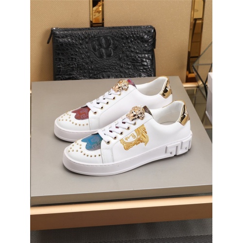 Replica Versace Casual Shoes For Men #777807 $82.00 USD for Wholesale