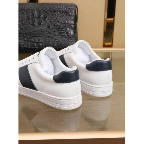 Replica Prada Casual Shoes For Men #777816 $82.00 USD for Wholesale